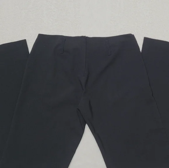 Goth Rare Vintage 90s Speechless Black Low Waisted Wide Belt Loop Wide Leg Pants - Picture 9 of 11